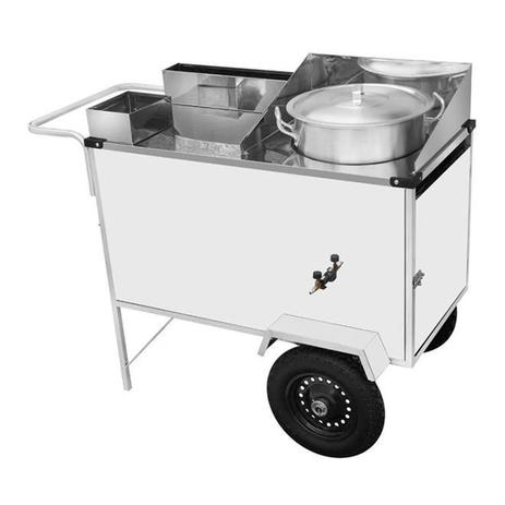 Carrinho De Milho Verde Luxo Inox Com Toldo Bl24p-T Cefaz Menor preço em Carrinho De Milho Verde Luxo Inox Com Toldo Bl24p-T Cefaz