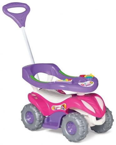 Carrinho De Passeio Completo Super Flower - Calesita 943 Menor preço em Carrinho De Passeio Completo Super Flower - Calesita 943