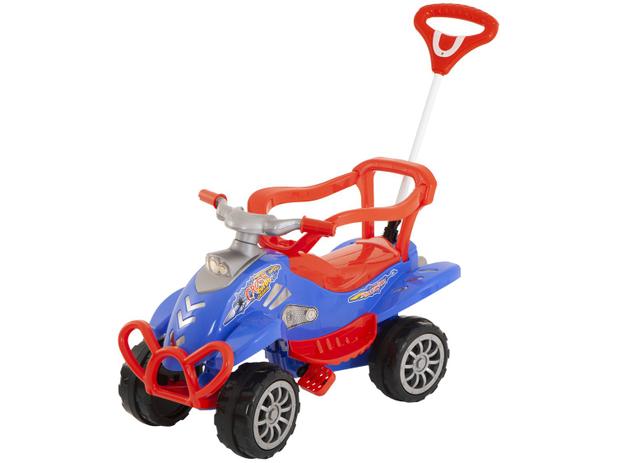 Carrinho de Passeio Infantil Pedal Cross Turbo - com Empurrador Emite Sons Calesita é boa?