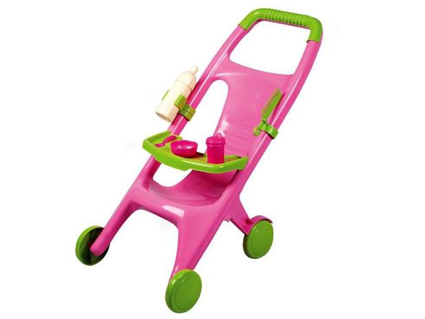 Carrinho de Passeio para Boneca Baby Car Papinha - com Acessórios - Magic Toys
