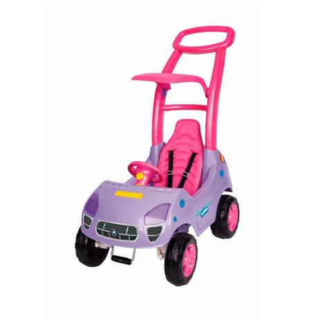 Carrinho de Passeio Roller Baby Com Som e Luz Rosa Magic Toys Menor preço em Carrinho de Passeio Roller Baby Com Som e Luz Rosa Magic Toys