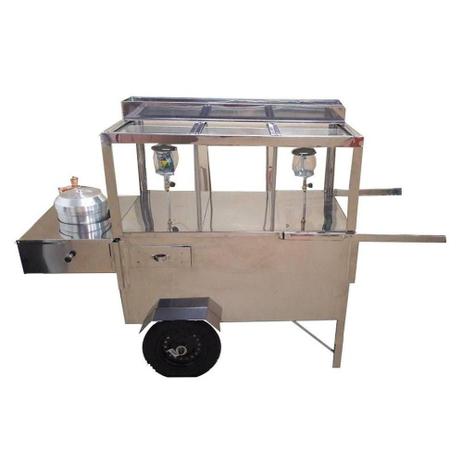 Carrinho de Pipoca R2 com Vidro Temperado 2 Lampiões e 3 Divisórias é ruim? Carrinho de Pipoca R2 com Vidro Temperado 2 Lampiões e 3 Divisórias é boa?