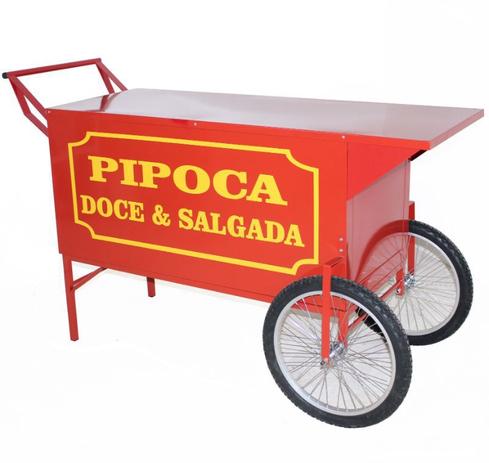 Carrinho de pipoca retrô Para 2 pipoqueiras elétrica sem máquinas pipoca rodas aro 20 Pipocar Modelo 42802 vermelho Menor preço em Carrinho de pipoca retrô Para 2 pipoqueiras elétrica sem máquinas pipoca rodas aro 20 Pipocar Modelo 42802 vermelho