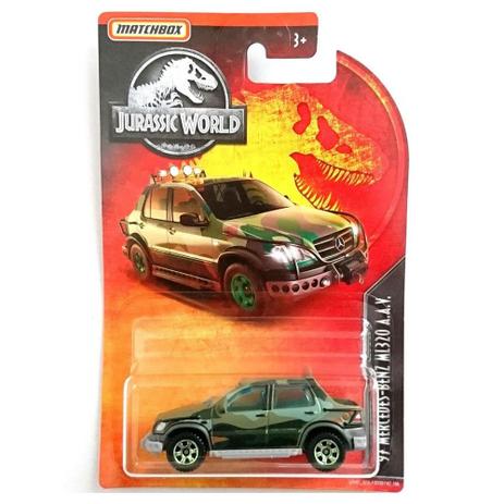 Carrinho Die Cast - Jurassic World 2 - Matchbox -97 Mercedes-Benz ML320 - Mattel Menor preço em Carrinho Die Cast - Jurassic World 2 - Matchbox -97 Mercedes-Benz ML320 - Mattel