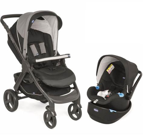 Carrinho Duo Style Go Up Jet Black (Preto) - Chicco Menor preço em Carrinho Duo Style Go Up Jet Black (Preto) - Chicco