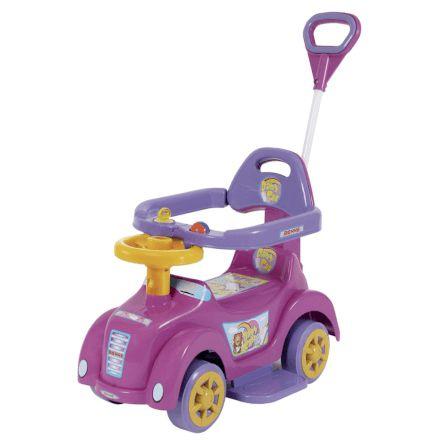 Carrinho e Andador Rosa Baby Car para Bebê com Empurrador Me - Biemme Menor preço em Carrinho e Andador Rosa Baby Car para Bebê com Empurrador Me - Biemme
