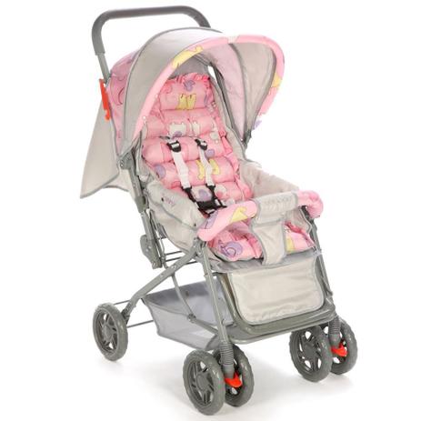 Carrinho Funny Voyage Rosa Para Crianças de até 15 Kg Menor preço em Carrinho Funny Voyage Rosa Para Crianças de até 15 Kg