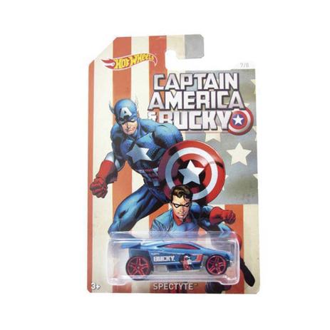 Carrinho Hot Wheels Capitão América: Vingadores (Avengers