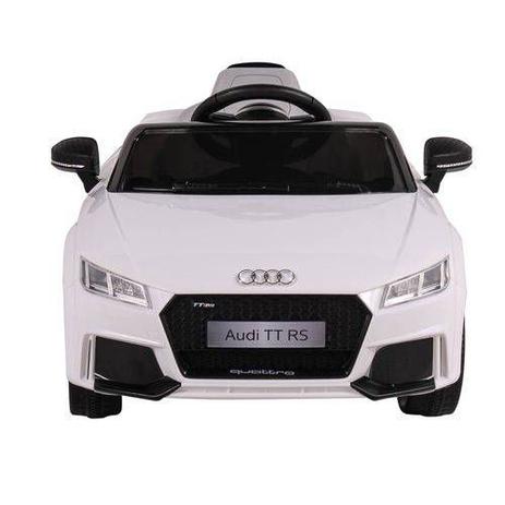 Carrinho Infantil Elétrico Audi TT RS (Branco) R/C 12V - Belfix é boa?