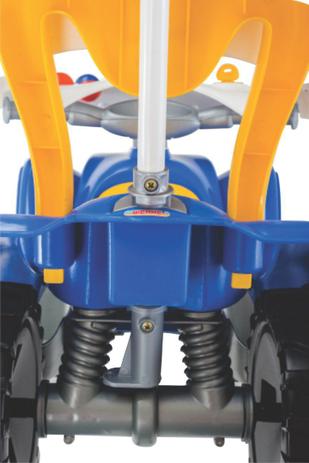 Carrinho Infantil Passeio Com Empurrador Biemme - Dudu Car Style Azul Menor preço em Carrinho Infantil Passeio Com Empurrador Biemme - Dudu Car Style Azul