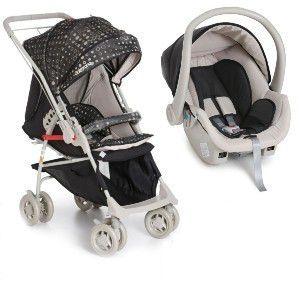 Carrinho Maranello c/ Bebê Conforto - Preto (Novo) - Galzerano Menor preço em Carrinho Maranello c/ Bebê Conforto - Preto (Novo) - Galzerano