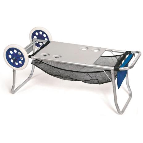 CARRINHO MESA PARA PRAIA DE ALUMINIO - Belfix - Bel fix Menor preço em CARRINHO MESA PARA PRAIA DE ALUMINIO - Belfix - Bel fix