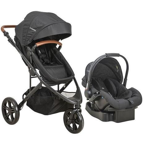 Carrinho Moises com Bebe Conforto Base Kiddo Trek Preto Menor preço em Carrinho Moises com Bebe Conforto Base Kiddo Trek Preto