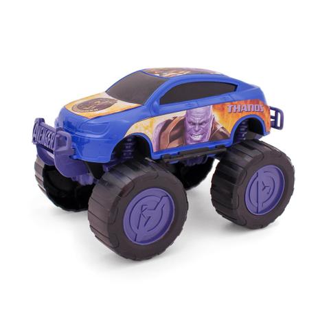 Carrinho Roda Livre - Monster Car - Avengers - Thanos - Marvel - Toyng Menor preço em Carrinho Roda Livre - Monster Car - Avengers - Thanos - Marvel - Toyng