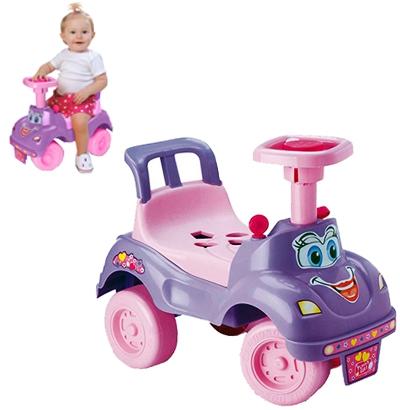 Carrinho / totokinha didatico menina com buzina e acessorios colors - Cardoso Menor preço em Carrinho / totokinha didatico menina com buzina e acessorios colors - Cardoso