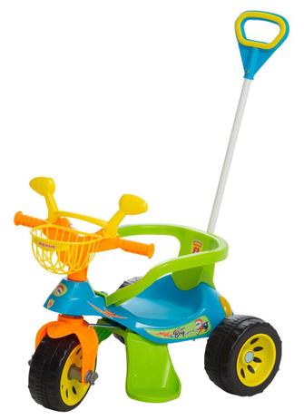 Carrinho Triciclo para Passeio Com Empurrador Super Cross Biemme Menor preço em Carrinho Triciclo para Passeio Com Empurrador Super Cross Biemme