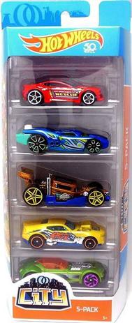 Hot Wheels Carrinho Conj 5 Mattel em Promoção na Americanas