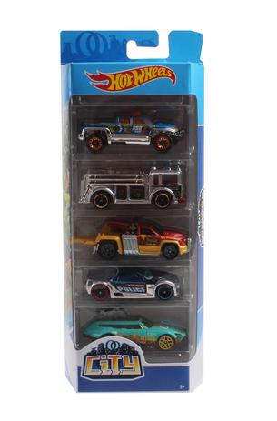 Carrinhos Hot Wheels - Pacote com 5 Carros - Mattel - CITY FYL24 é boa?