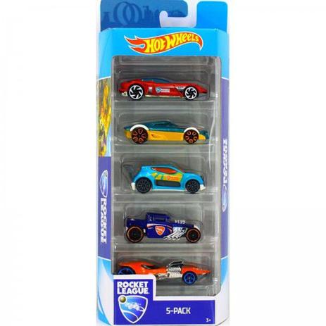 Menor preço em Carrinhos Hot Wheels Pacote com 5 Carros Rocket League Fyl23 - Mattel