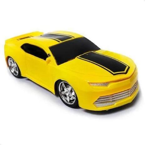 Carro de Controle Remoto Drift c/ Carregador Amarelo