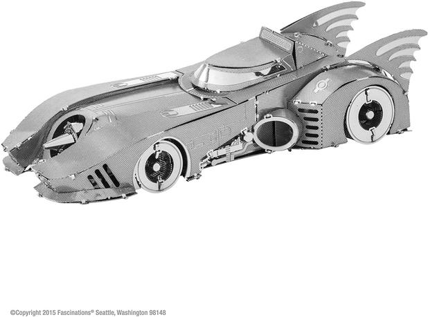 Carro de Montar Batman 1989 Metal Earth Batmobile Prata - Fascinations Menor preço em Carro de Montar Batman 1989 Metal Earth Batmobile Prata - Fascinations