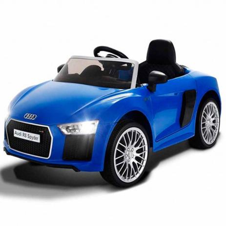 Carro Eletrico Infantil Audi R8 Azul 6voltz Com Controle Remoto Xalingo Carro Eletrico Infantil Magazine Luiza