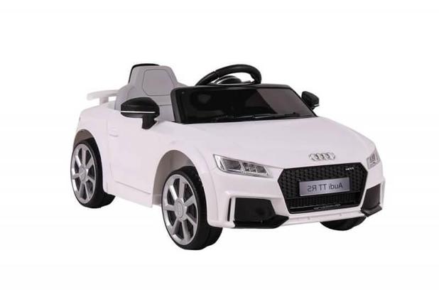 Menor preço em Carro Elétrico Infantil Audi Tt Rs Branco Com Controle Remoto Bel Fix Importação - Belfix Importação