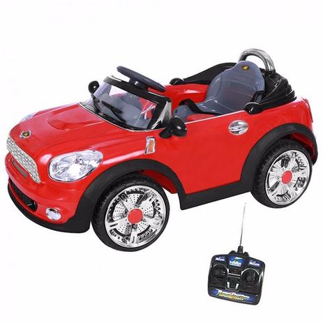 Carro Elétrico Infantil Mini Cooper Conversível Vermelho 6V (912300) - BelFix Menor preço em Carro Elétrico Infantil Mini Cooper Conversível Vermelho 6V (912300) - BelFix