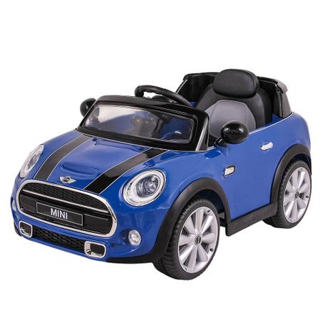 CARRO ELÉTRICO INFANTIL MINI COOPER R/C - AZUL - 12V - Belfix - Bel fix Menor preço em CARRO ELÉTRICO INFANTIL MINI COOPER R/C - AZUL - 12V - Belfix - Bel fix