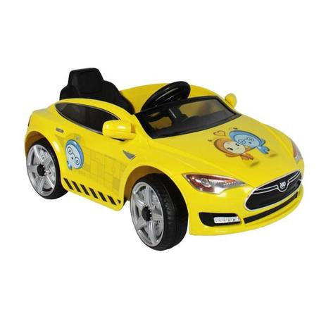 Carro Elétrico Infantil Sport 6v de Controle Amarelo - Belfix importação Menor preço em Carro Elétrico Infantil Sport 6v de Controle Amarelo - Belfix importação