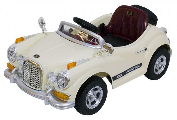Carro Elétrico Retrô Infantil Com Controle Remoto - 6V - Bel fix Menor preço em Carro Elétrico Retrô Infantil Com Controle Remoto - 6V - Bel fix