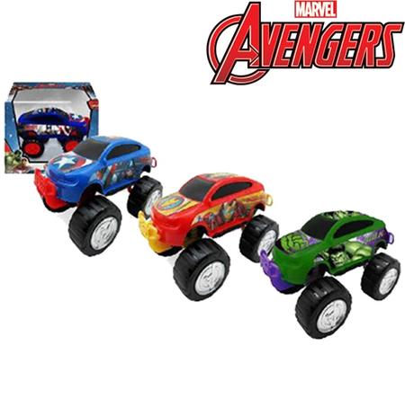 Carro jeep roda livre 20cm vingadores/avengers - Toyng Menor preço em Carro jeep roda livre 20cm vingadores/avengers - Toyng