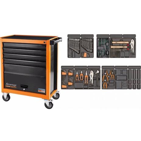 Carro Kit de Ferramentas 5 Gavetas 1 Porta 115 Peças Tramontina Menor preço em Carro Kit de Ferramentas 5 Gavetas 1 Porta 115 Peças Tramontina