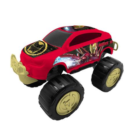 Carro Roda Livre Suv Vingadores Homem de Ferro Toyng Menor preço em Carro Roda Livre Suv Vingadores Homem de Ferro Toyng