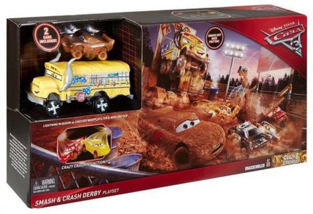 Carros 3 Conjunto Fogo no Barril Crazy 8 DXY95 - Mattel é boa?