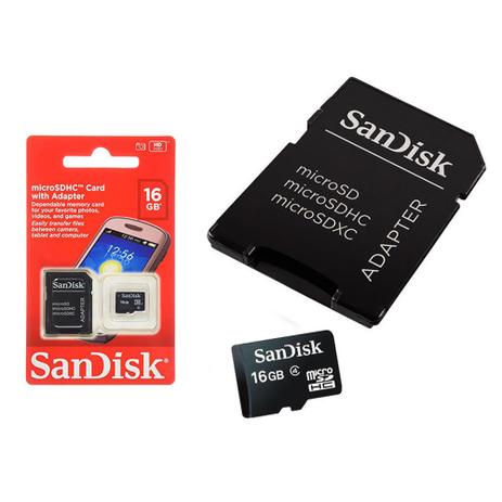 Cartao de Memoria 16GB Sandisk SDSDQM-016G-B35A Sandisk - Kingston é ruim? Cartao de Memoria 16GB Sandisk SDSDQM-016G-B35A Sandisk - Kingston é boa?