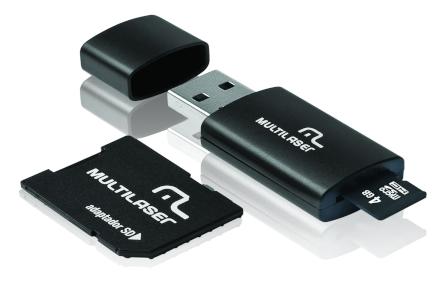 Cartão de Memória 4GB MicroSD Card c/ Adaptador SD Leitor US - Multilaser é boa?