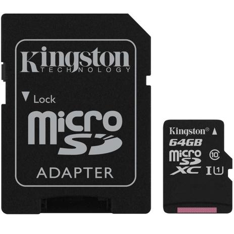 Cartão de Memoria Kingston 64GB, Micro SD, C10 é boa?