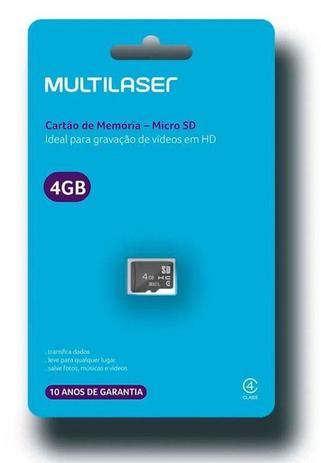 Cartao De Memoria Micro Sd 4gb Multilaser Para Celular Computador Notebook Camera Fotografica Mc144 Armazenamento Magazine Luiza Cartao De Memoria Micro Sd 4gb Multilaser Para Celular Computador Notebook Camera Fotografica Mc144 Armazenamento Magazine Luiza