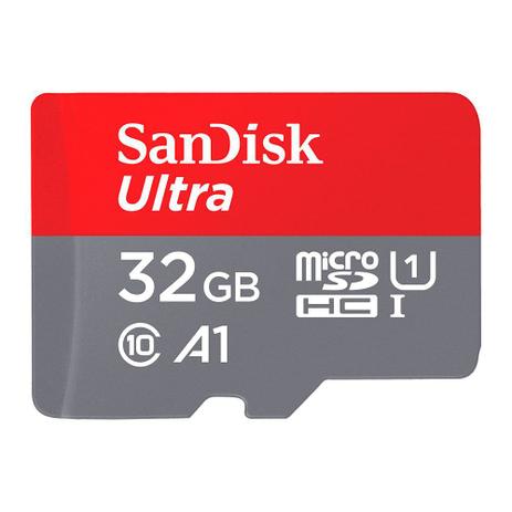 Cartão de Memória Micro SDHC Ultra 32GB 98MB/s Sandisk Menor preço em Cartão de Memória Micro SDHC Ultra 32GB 98MB/s Sandisk