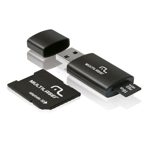 Cartão De Memória Multilaser 16Gb Classe 10 Com Kit Adaptador - MC112 é boa?