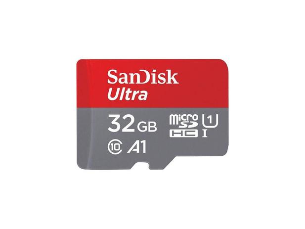 Cartão MicroSDHC Sandisk 32GB Classe 10 Ultra A1 98MB/s Menor preço em Cartão MicroSDHC Sandisk 32GB Classe 10 Ultra A1 98MB/s