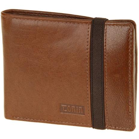 Carteira De Couro Masculina Fechamento Elástico Bolso Tonin Caramelo Menor preço em Carteira De Couro Masculina Fechamento Elástico Bolso Tonin Caramelo
