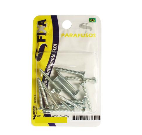 Cartela 215-06 parafuso auto atarraxante fenda 4,8x38 sfixa Menor preço em Cartela 215-06 parafuso auto atarraxante fenda 4,8x38 sfixa