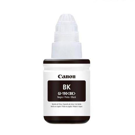 Cartucho canon refil de tinta preto gi190bk g1100 2100 31 Menor preço em Cartucho canon refil de tinta preto gi190bk g1100 2100 31