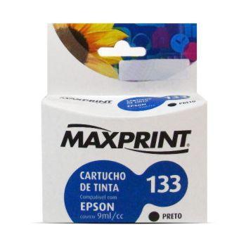 Cartucho compatível Epson 133 Preto - T133120 - Maxprint 6111152 é boa?