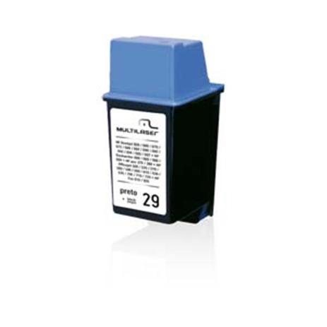 Cartucho Compatível HP 29 Multilaser 29XXL 20,0 ml Preto - CO029 Menor preço em Cartucho Compatível HP 29 Multilaser 29XXL 20,0 ml Preto - CO029