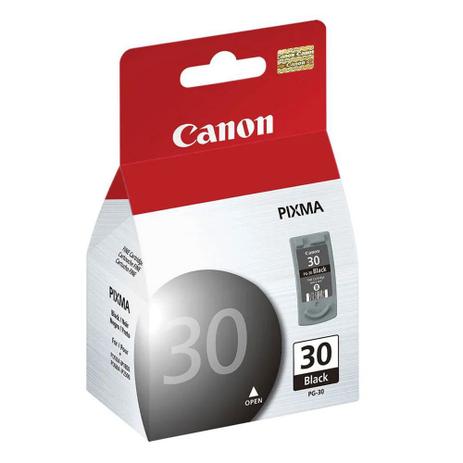 Cartucho de Tinta Canon 30 Preto PG-30 Menor preço em Cartucho de Tinta Canon 30 Preto PG-30