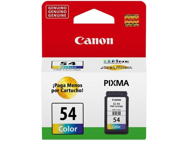Cartucho de Tinta Canon CL 54 Colorido - Original é ruim? Cartucho de Tinta Canon CL 54 Colorido - Original é boa?