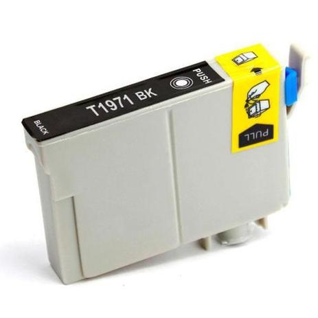 Cartucho de tinta Epson 197 T1971 T197120 - Preto - Compatível Menor preço em Cartucho de tinta Epson 197 T1971 T197120 - Preto - Compatível